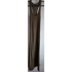 Gap Body‎ Women's Sleeveless Dress Size M Brown Cotton Modal